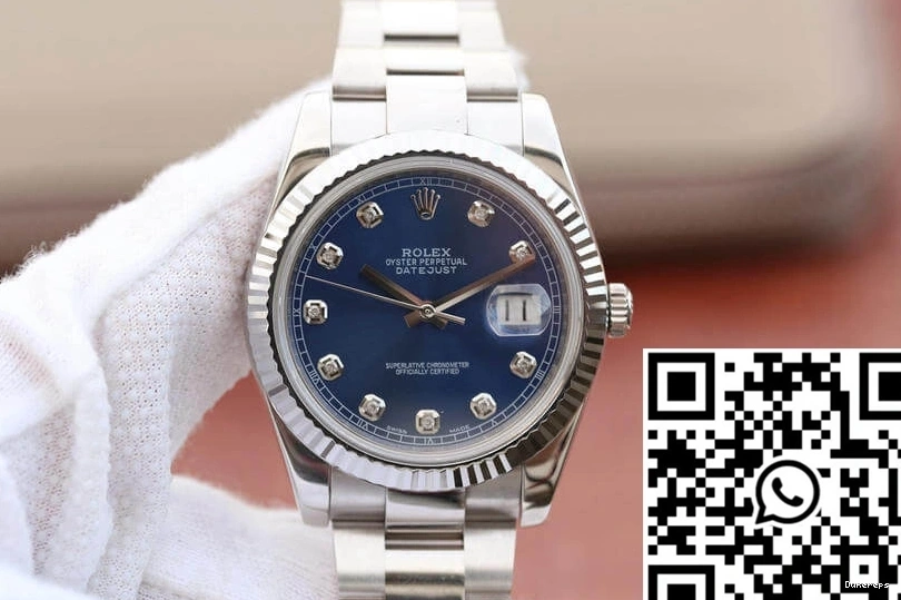 Factory M126334-0015 Datejust EW Blue Dial Rolex 0520